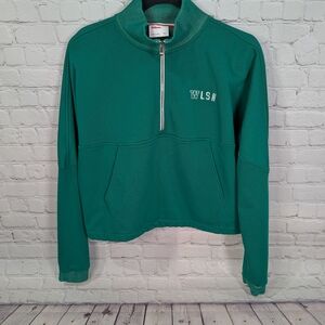 Wilson Green Zip Pullover